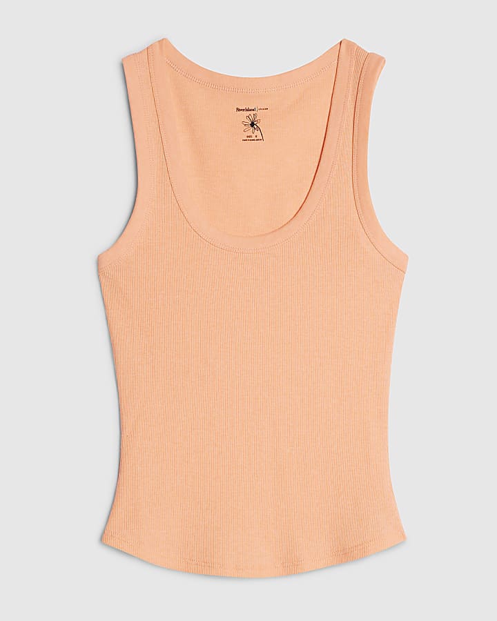 Orange Scoop Vest