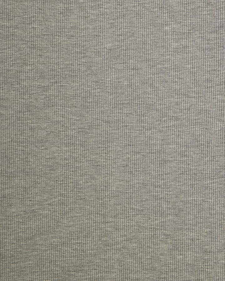 Grey Cap Sleeve Rib Midi Dress