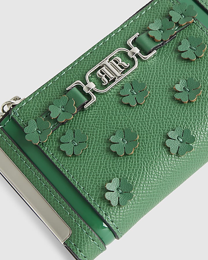 Green Clover Mini Purse