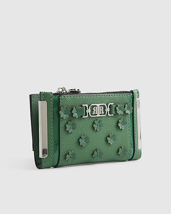Green Clover Mini Purse
