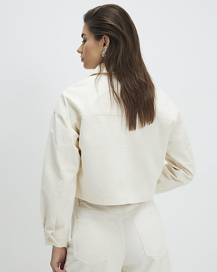 Cream Corduroy Jacket