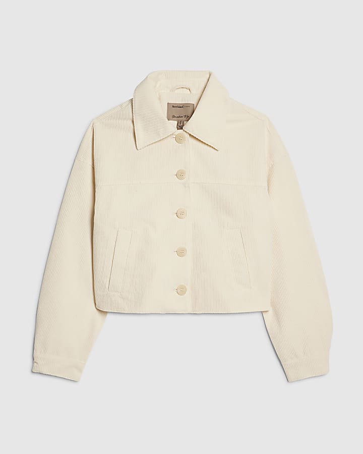Cream Corduroy Jacket