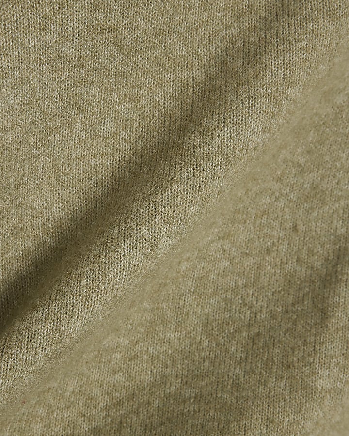 Green Crew Neck Jumper