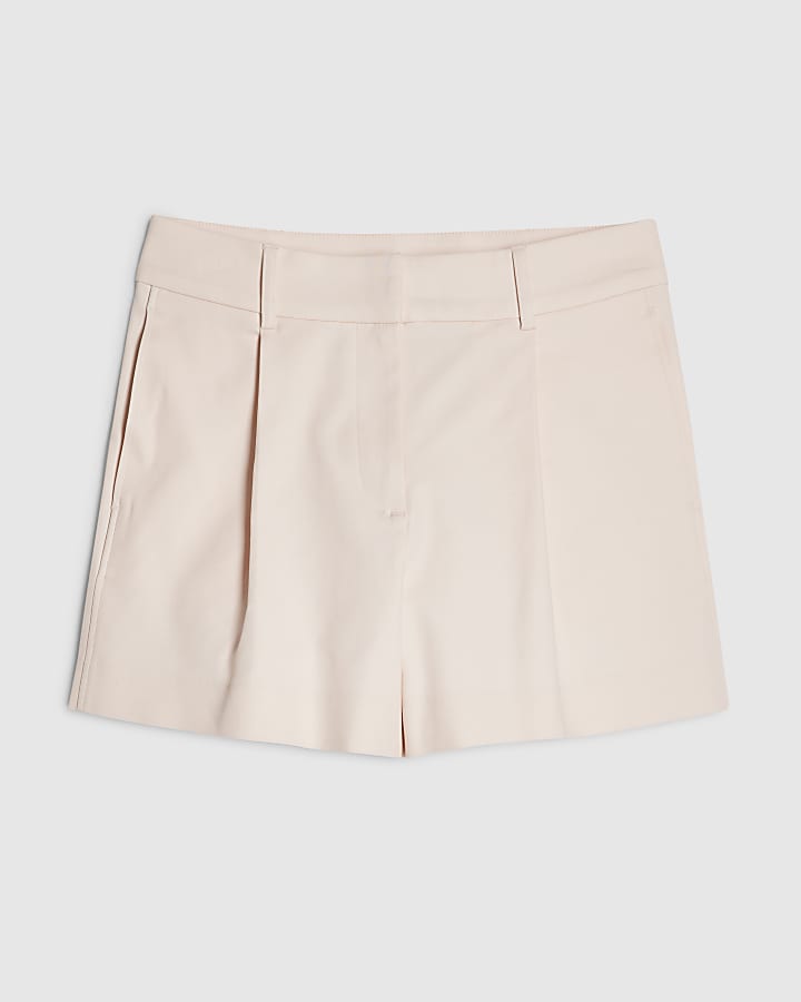 Pink Tailored Shorts