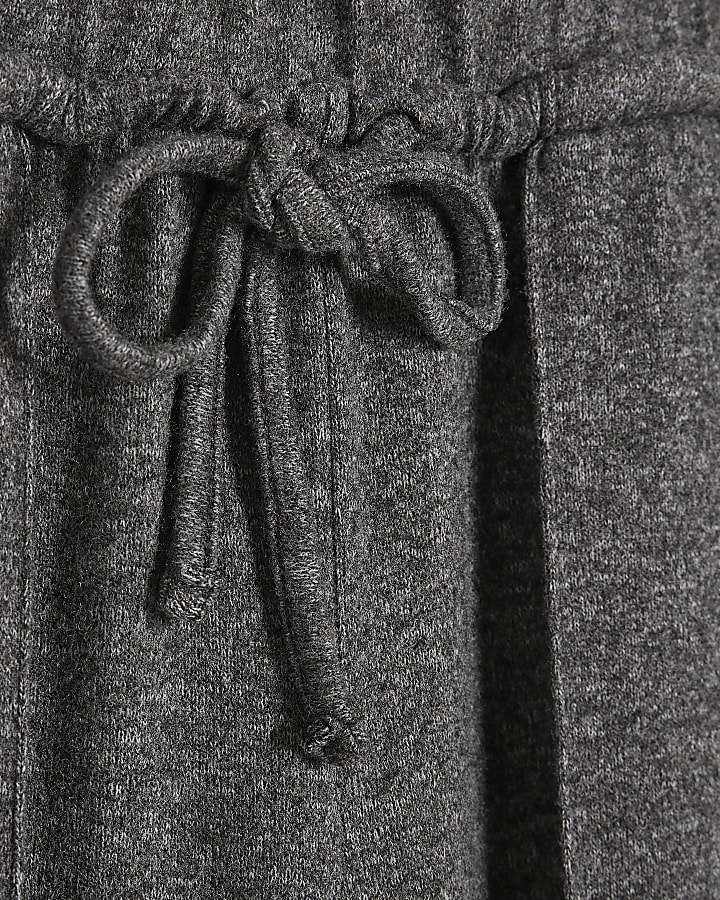 Grey Cosy Balloon Leg Joggers