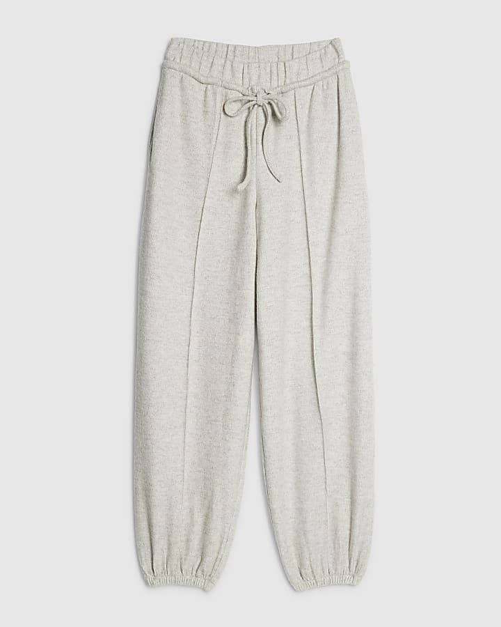 Beige Cosy Balloon Leg Joggers