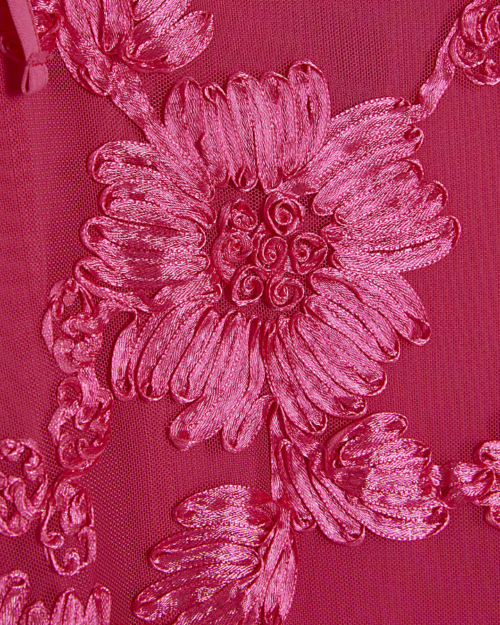 Pink Cornelli Maxi Dress