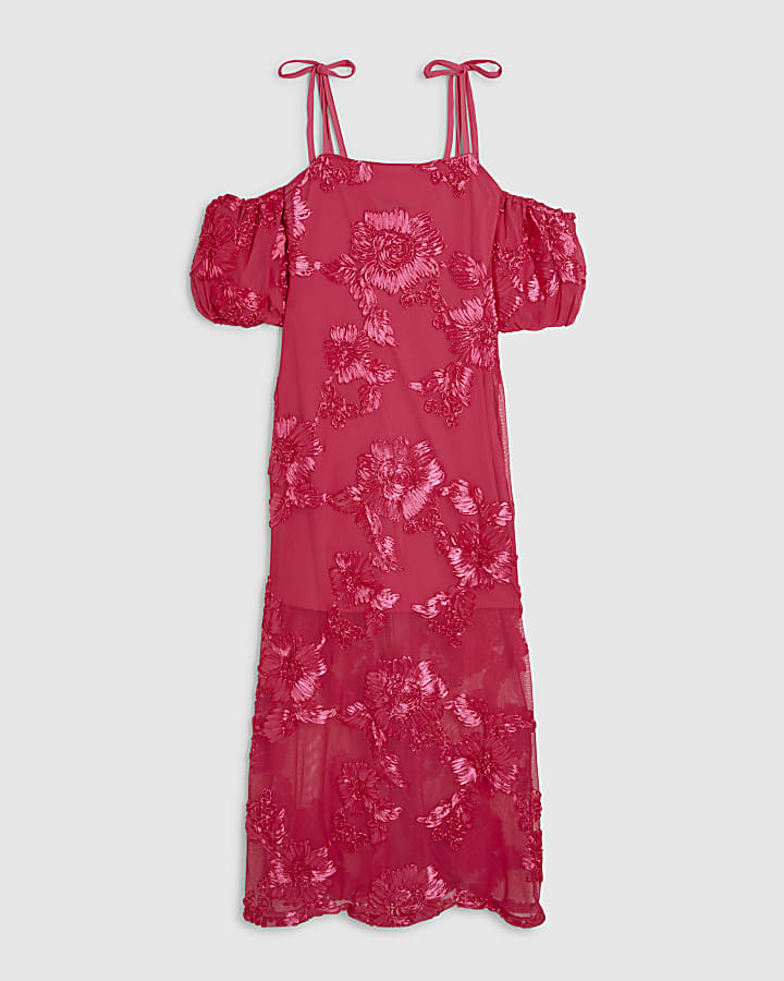 Petite Pink Cornelli Maxi Dress