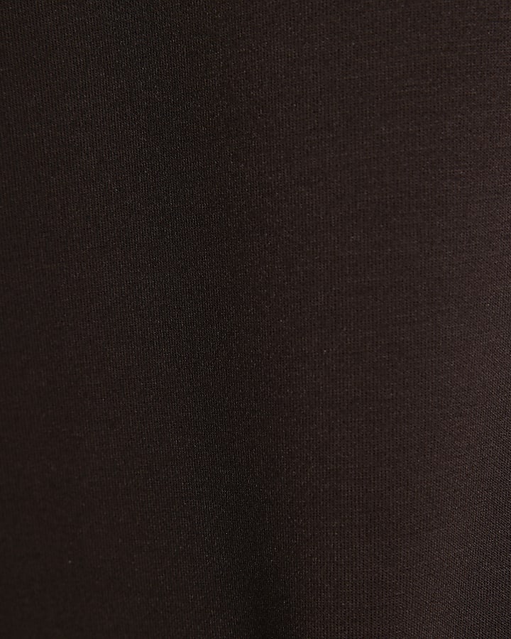 Brown Premium Short Sleeve Oversized T-shirt