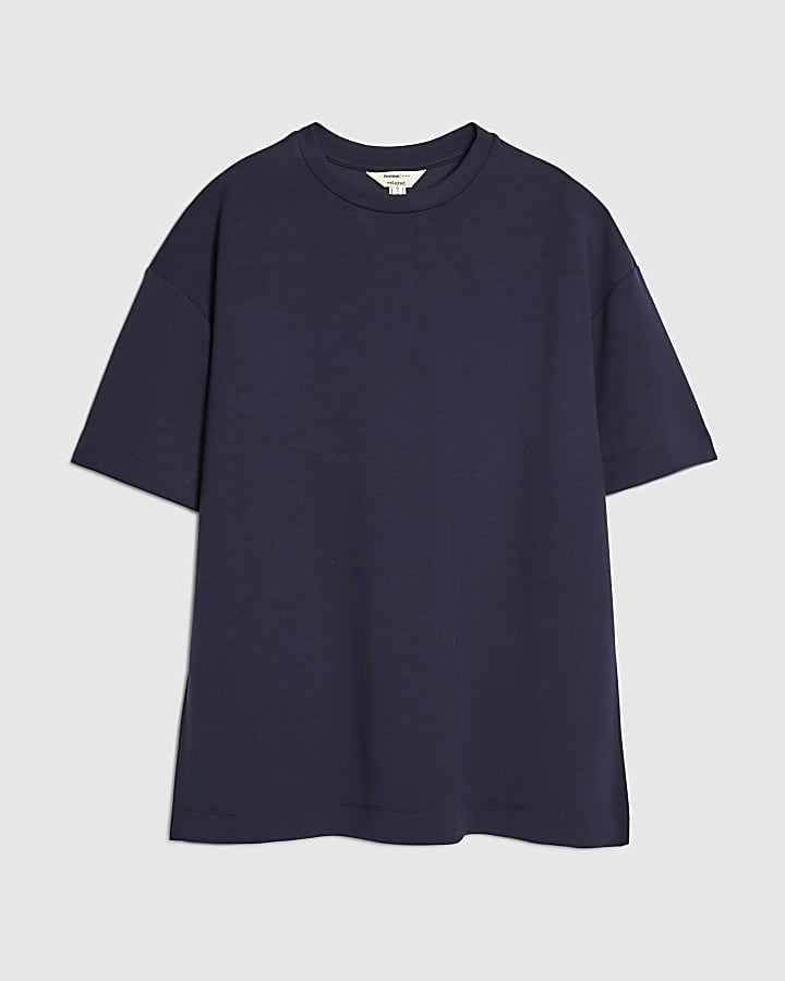 Navy Premium Oversized T-Shirt