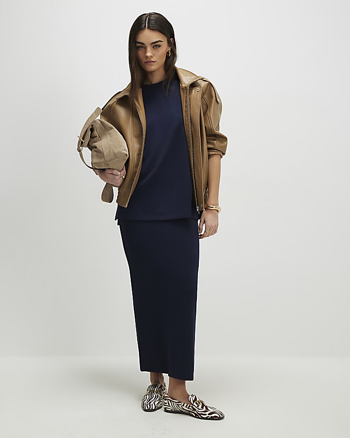 Navy Oversized T-Shirt