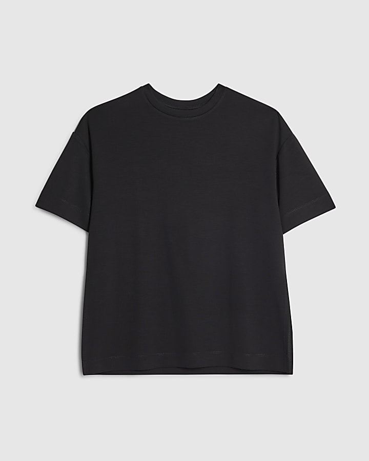 Black Clean Oversized T-shirt