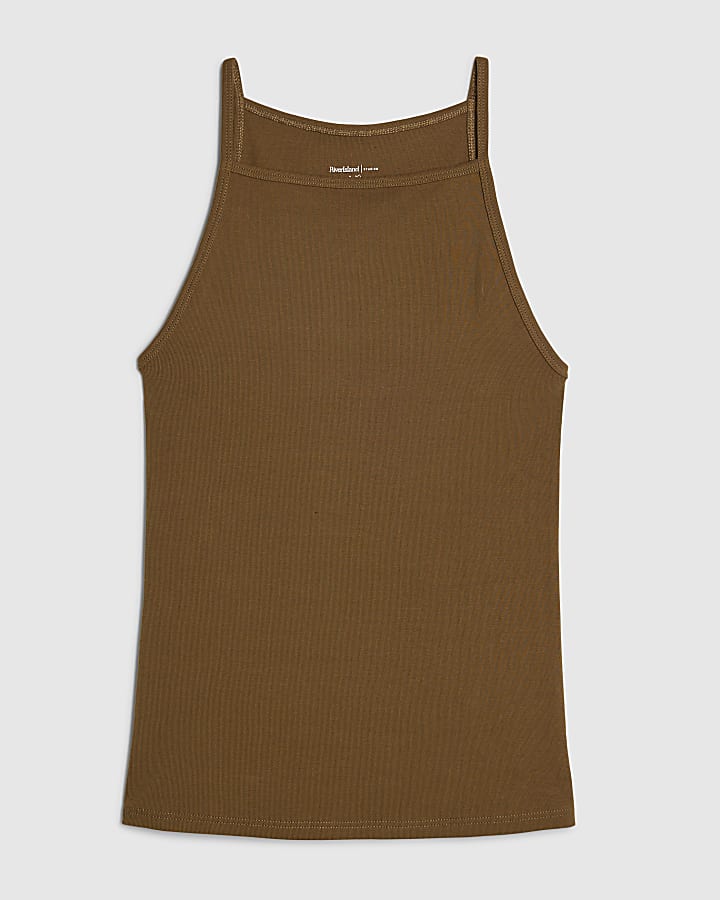 Khaki Tank Top