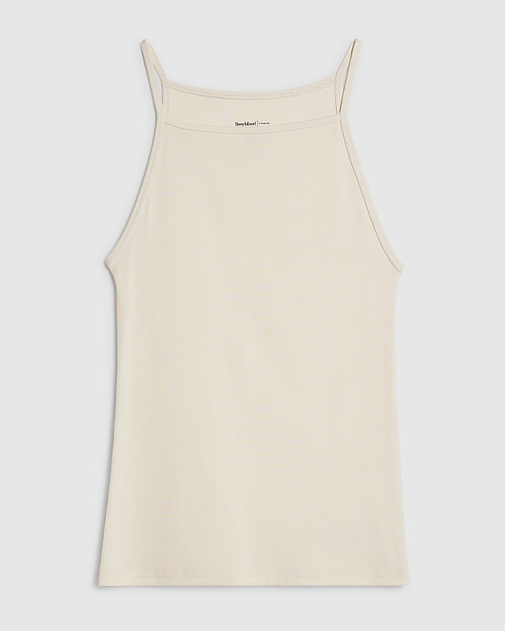 Cream Tank Top