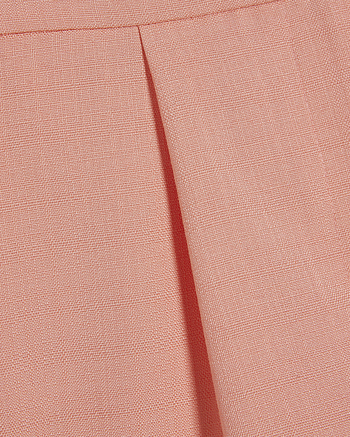 Pink Tailored Shorts