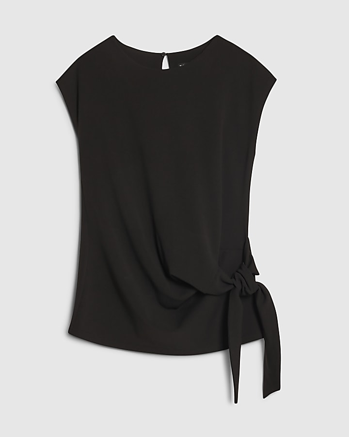 Black Tie Side Top