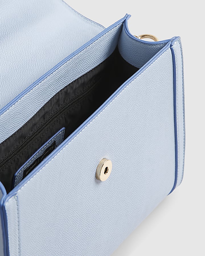 Blue Scarf Charm Tote Bag