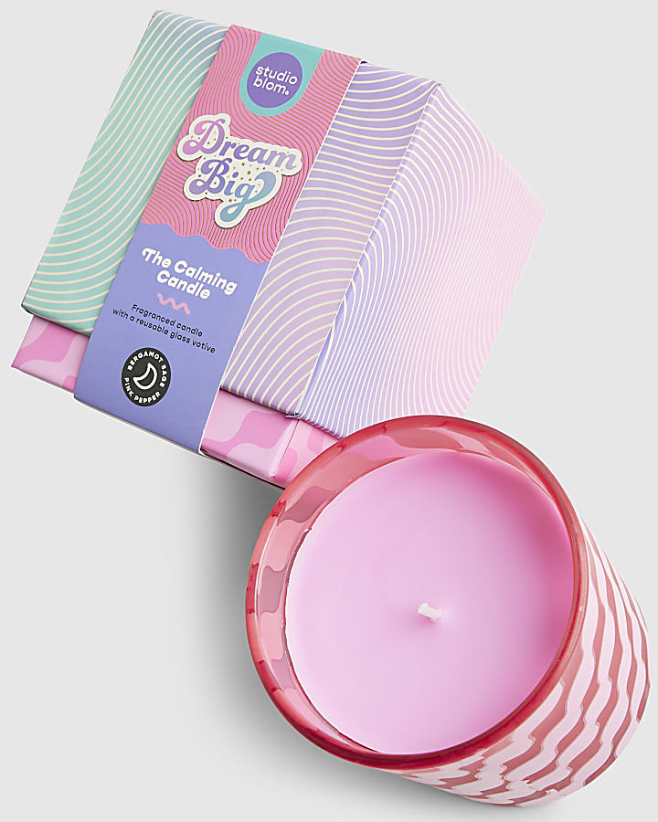 Pink Dream Big Candle