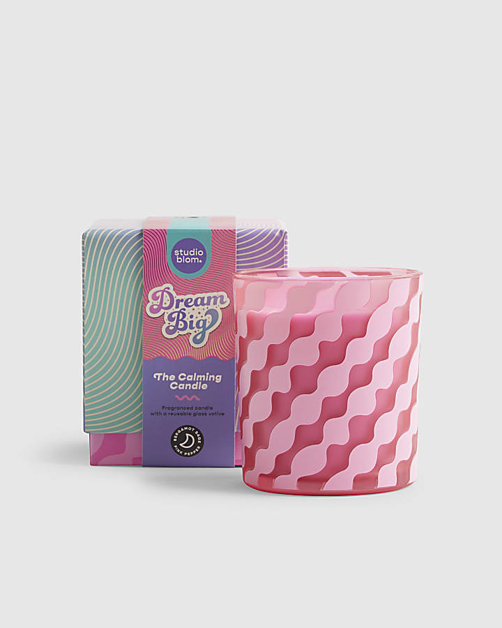 Pink Dream Big Candle