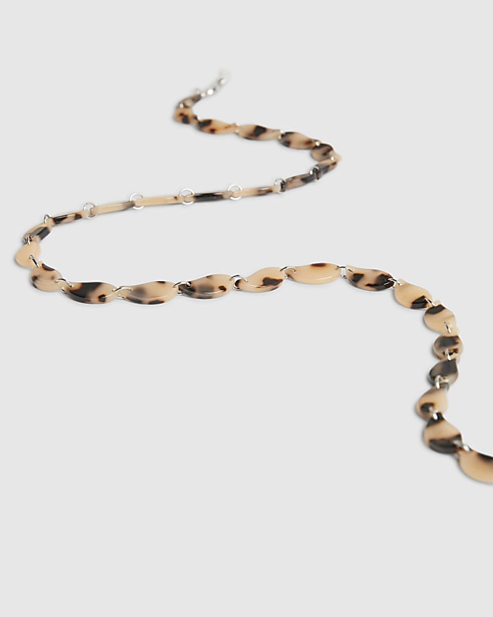 Brown Tortoise Shell Sunglasses Chain