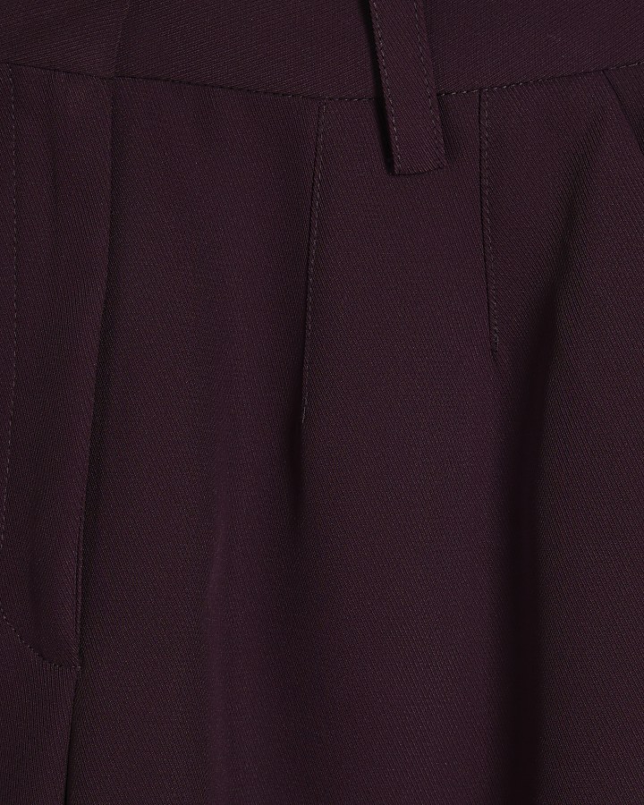 Red Tailored Hareem Trousers