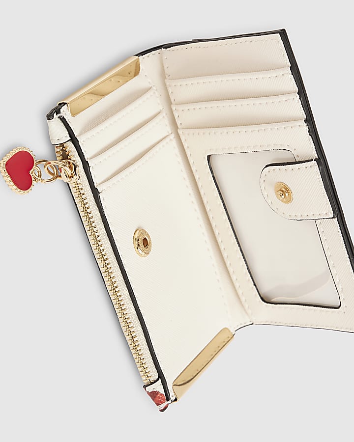 Red Floral Polka Dot Mini Purse