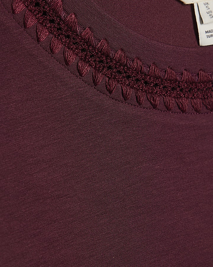 Red Premium Whipstitch T-Shirt