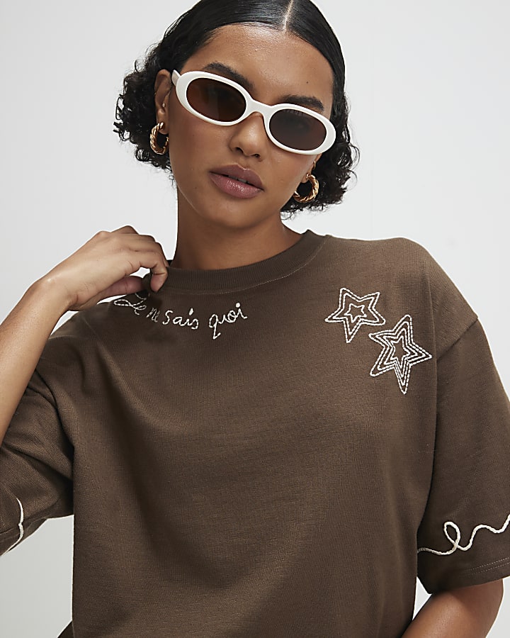 Khaki Je Ne Sais Quoi T-Shirt