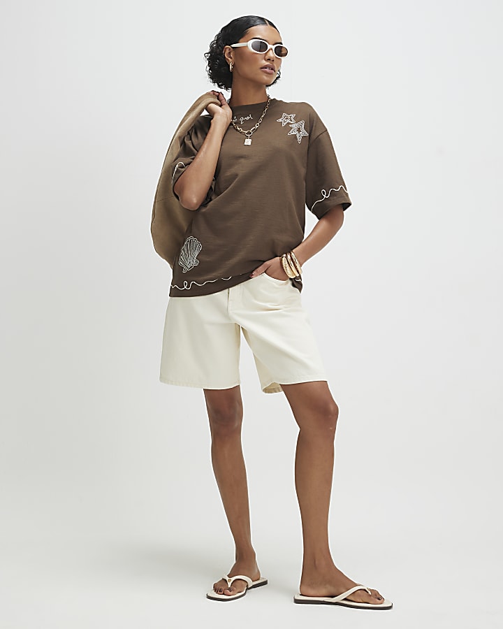 Khaki Je Ne Sais Quoi T-Shirt