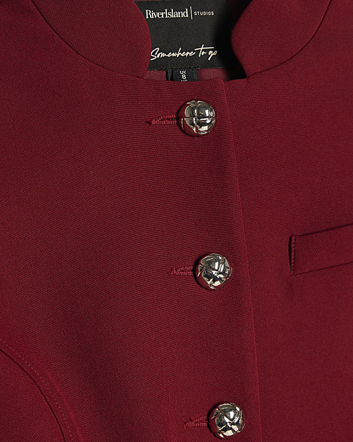 Red Military Jacket