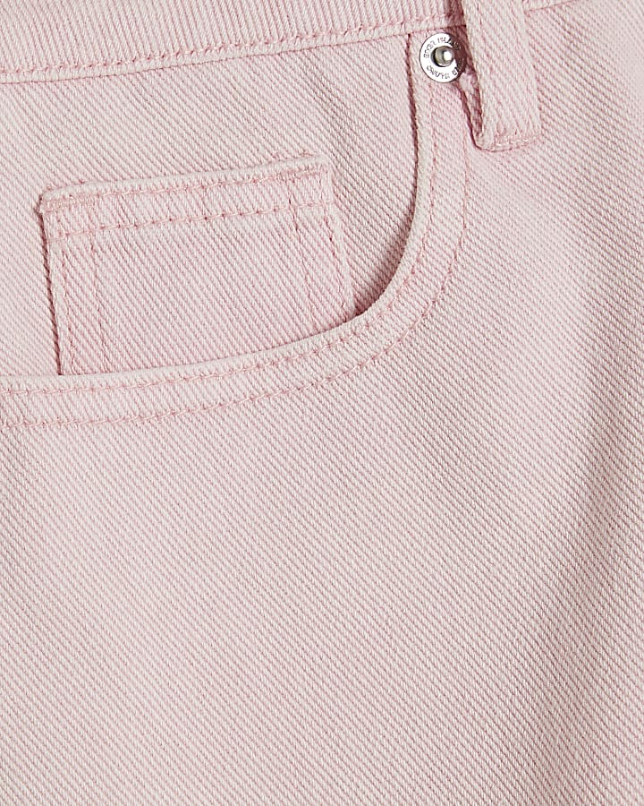 Pink Hotpant Denim Shorts