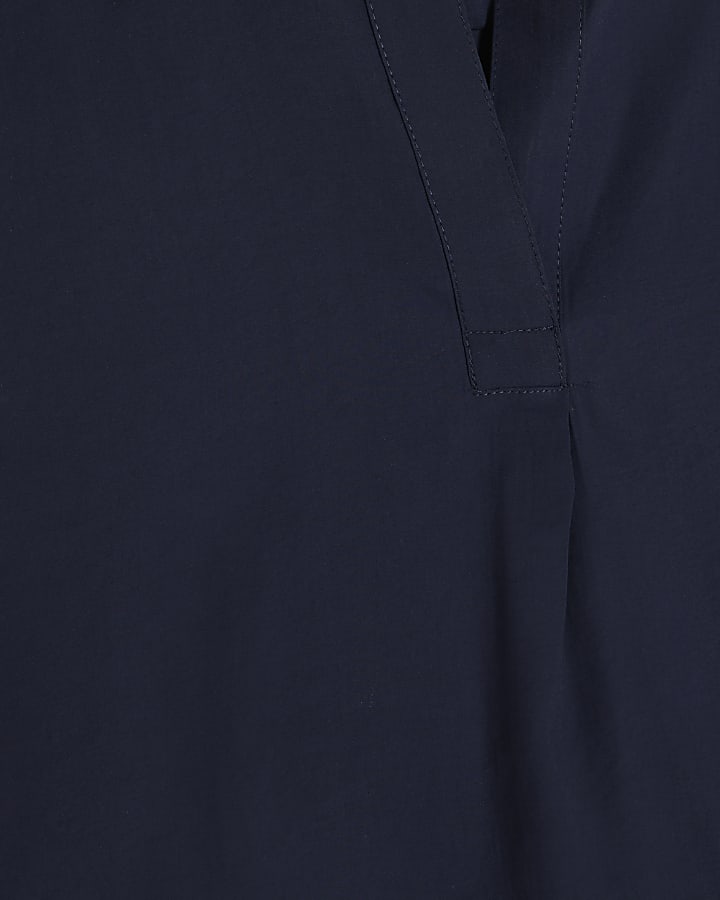 Blue Short Sleeve Polo Shirt