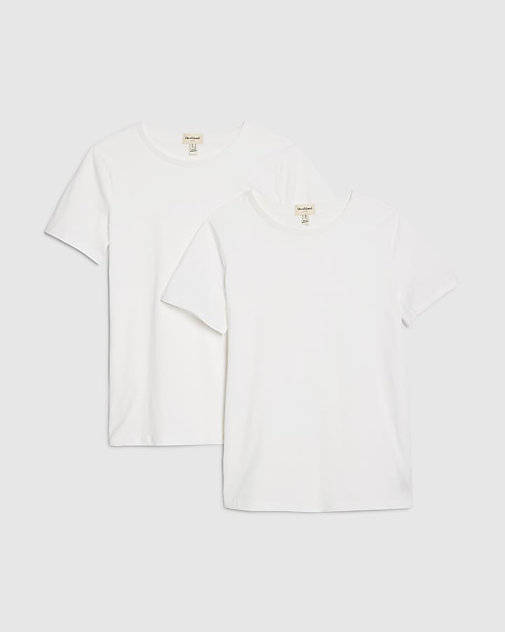 White Easy Fit T-Shirt Multipack
