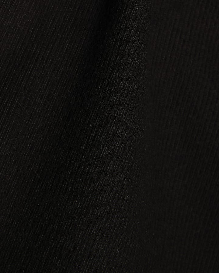 Black Cosy Mini Skirt