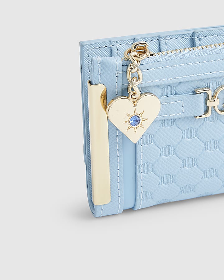 Blue RIR Monogram Mini Purse