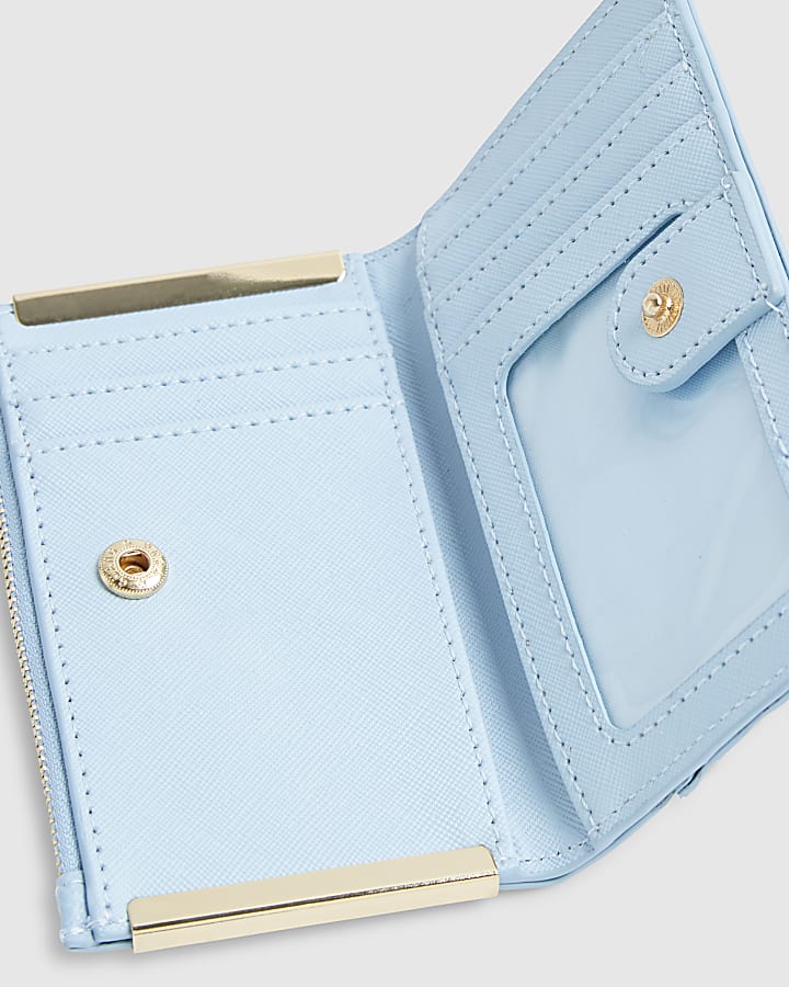 Blue RIR Monogram Mini Purse