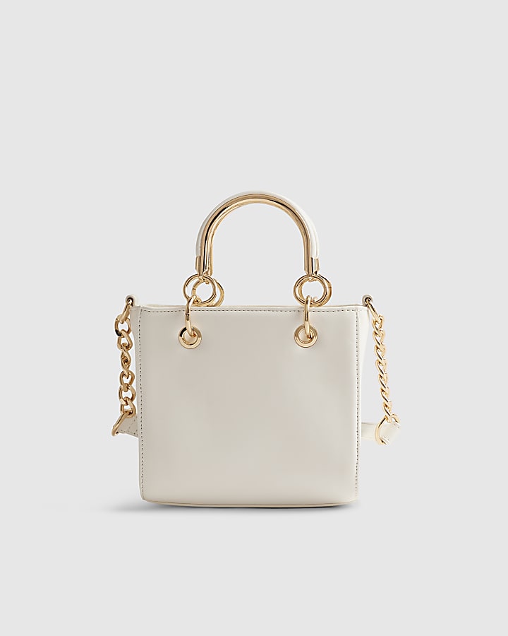 White Lemon Pearl Tote Bag