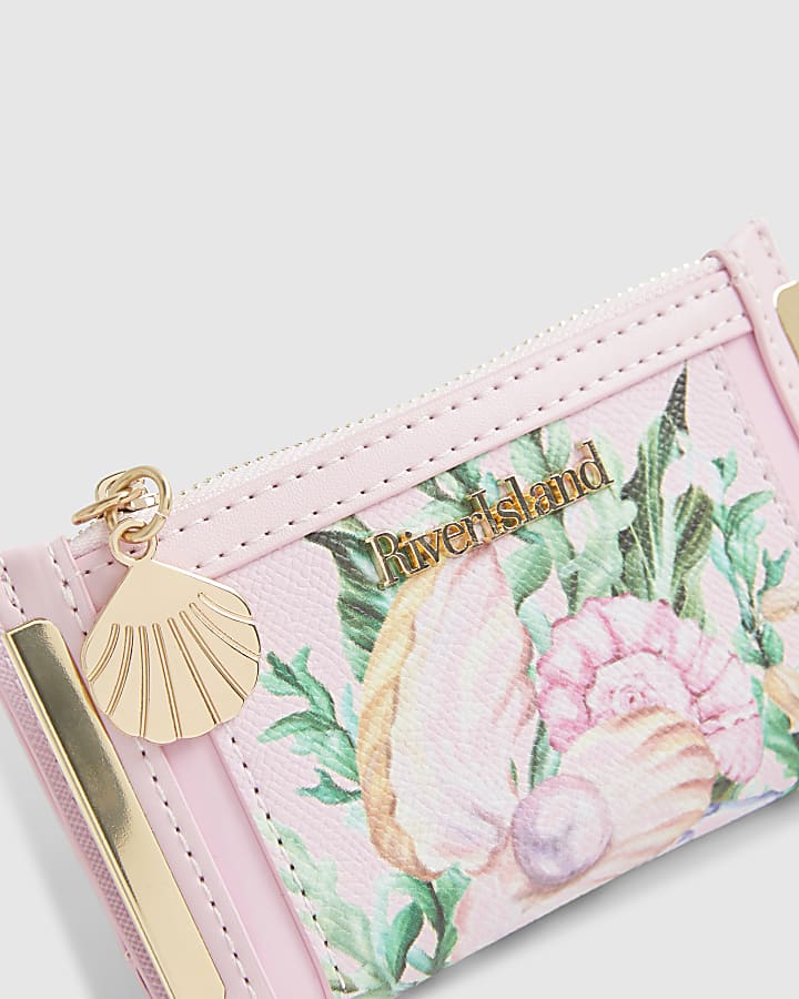 Pink Pearl Shell Mini Purse