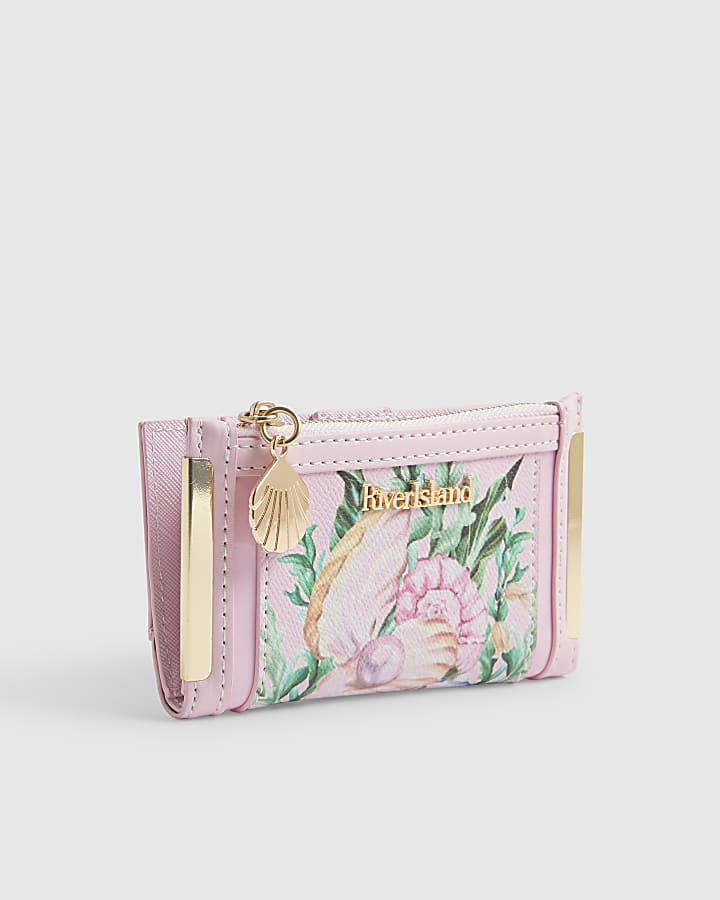 Pink Pearl Shell Mini Purse