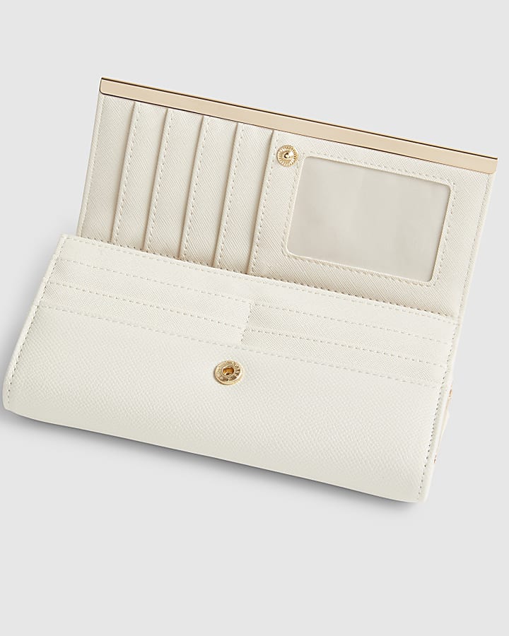 Cream Neon Pop Orchid Purse