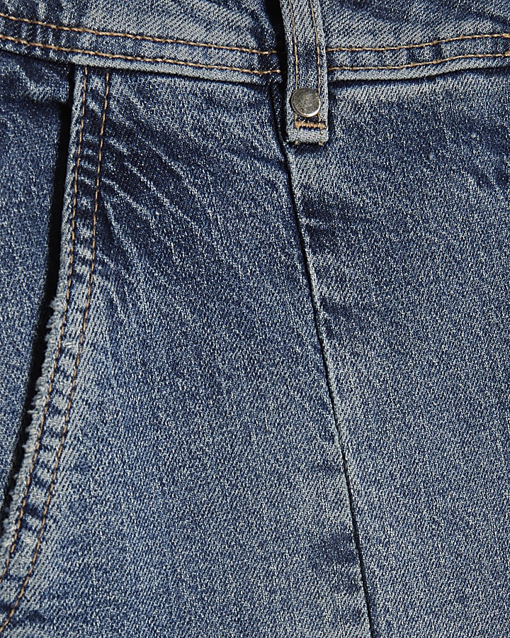 Petite Blue Cropped Jeans