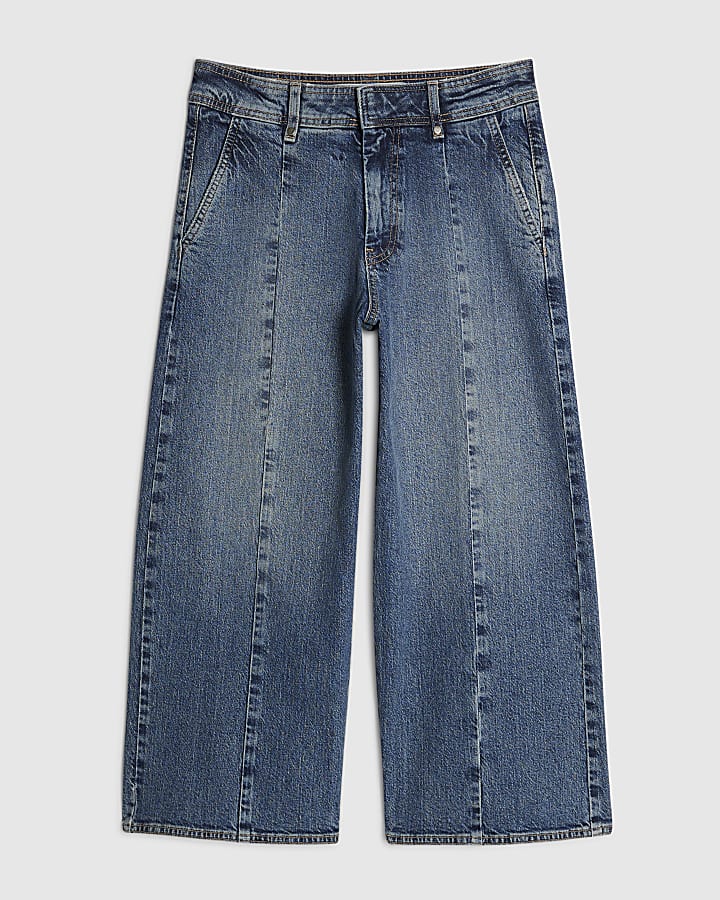 Petite Blue Cropped Jeans