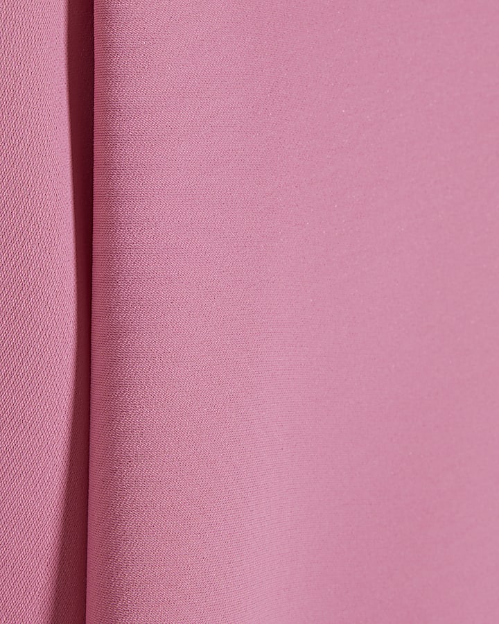 Pink Long Sleeve Batwing T-Shirt