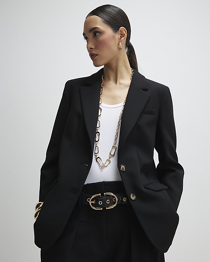 Black Long Sleeve Blazer