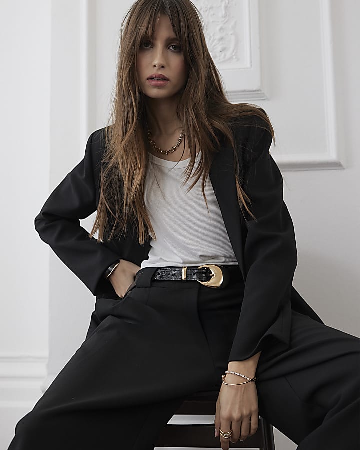 Black Long Sleeve Blazer