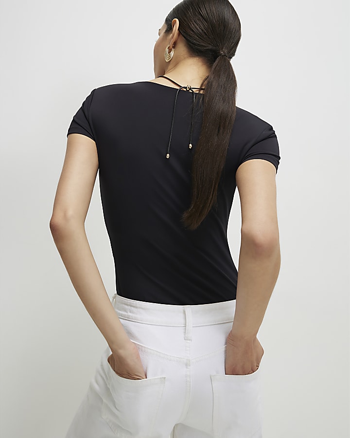 Green Scoop Neck Bodysuit 2 Pack