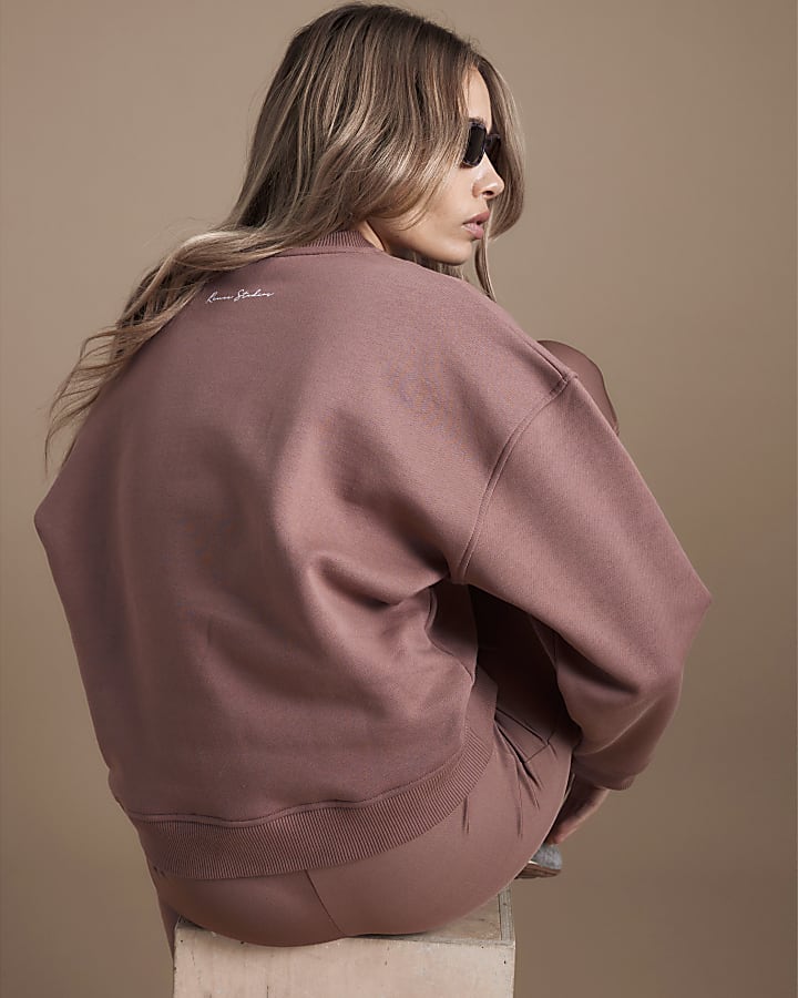 Brown Long Sleeve Sweatshirt