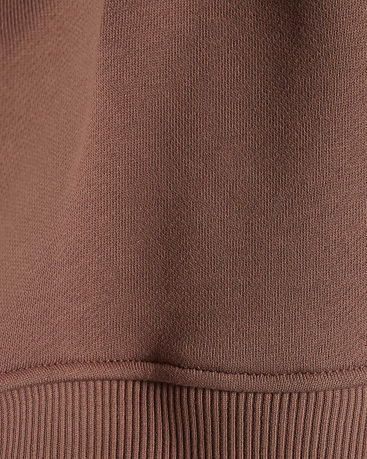 Brown Long Sleeve Sweatshirt