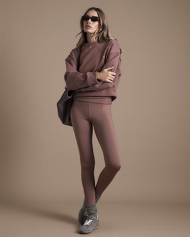 Brown Long Sleeve Sweatshirt