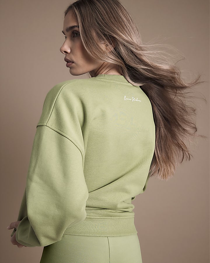 Green Long Sleeve Sweatshirt